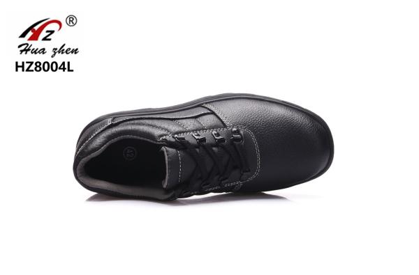 Cow Split Mens Waterproof Work Shoes Acid Resistant With Urable Mesh Lining