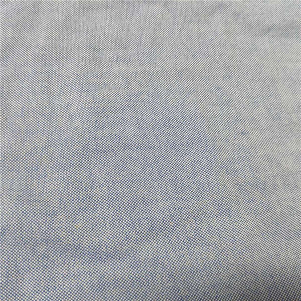 Blue Oxford Mens Long Sleeve Casual Cotton Shirts Good Workmanship