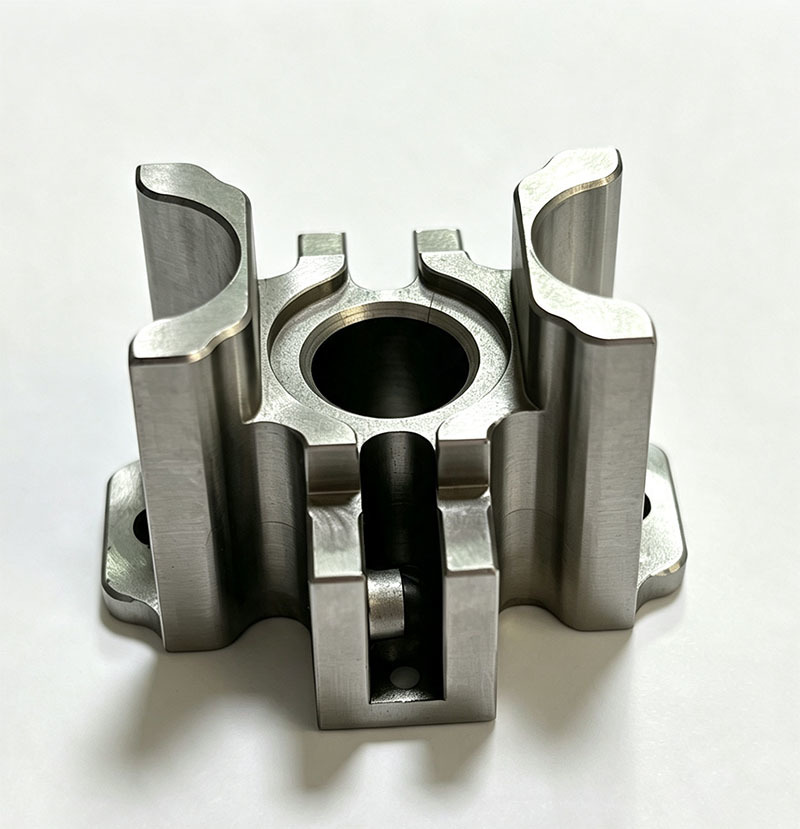 Custom CNC Machined 6061-T6 Aluminum Locating Block with High-Precision CNC Milling for Customizable Slots and Holes
