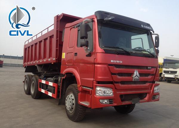 15M3 Sinotruk Howo Euro II New  Dump Commercial Used Trucks With 30 Ton Payloader Optional Color