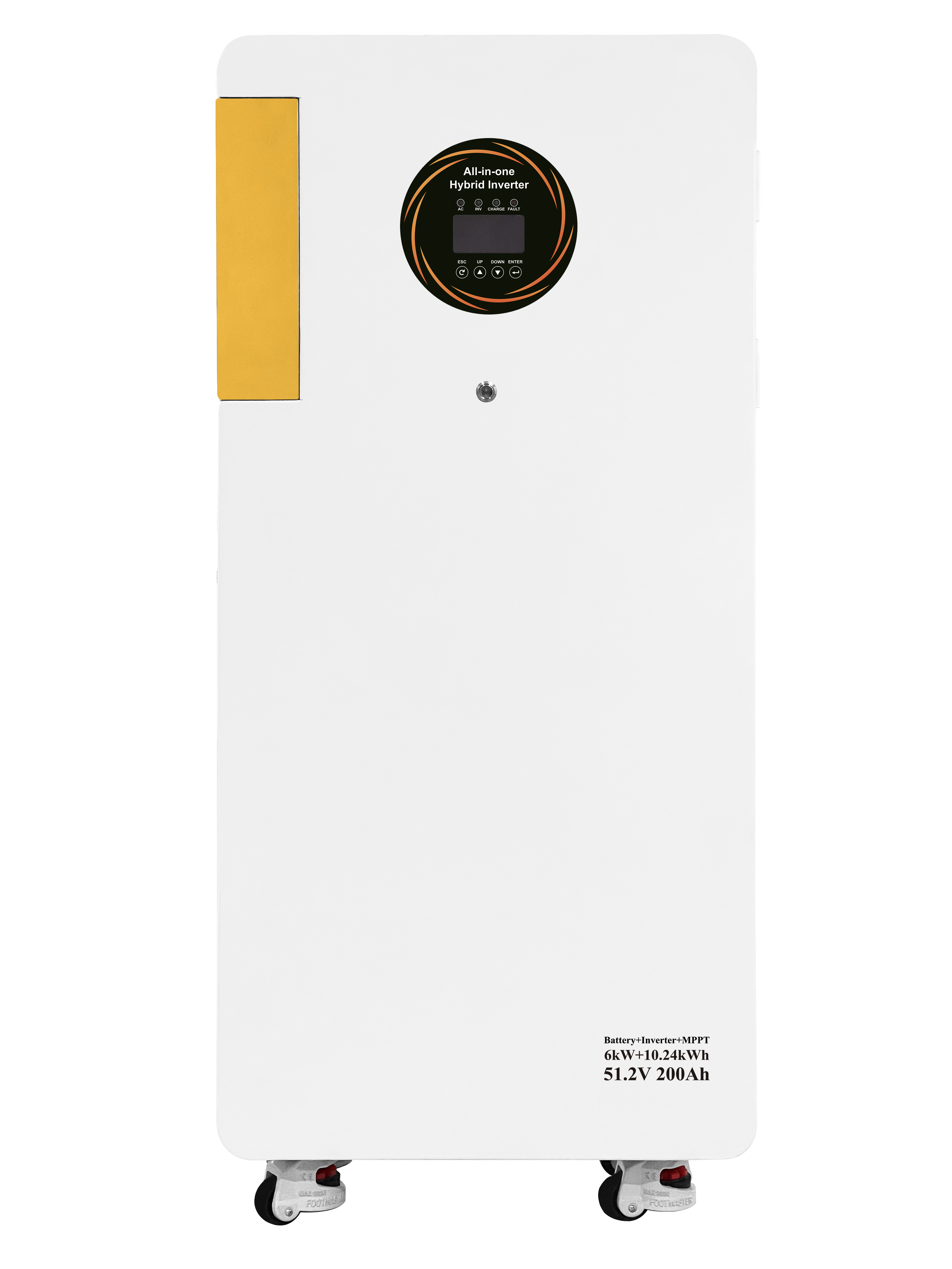 6KW‑10KWh 51.2V Mobile Off‑Grid All‑In‑One ESS for Solar Home Backup Power Supply
