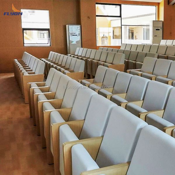 Commercial-Grade Theater Seating with 500 lbs Capacity and BS5852 CAL 117 Fire Rating for Auditoriums