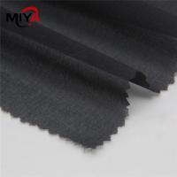 Double noir blanc de Dot Woven Fusing Polyester Interlining