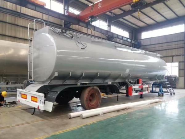 3 axles 33000L / 45000L Oil Tanker Truck/ Petroleum Tank Semi-Trailer  ,Stainless steel