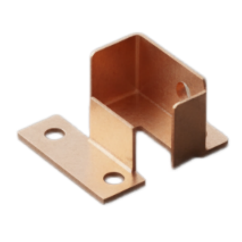 High Conductivity Stamped Copper Terminal Bracket with Corrosion Resistance and Precision Stamping