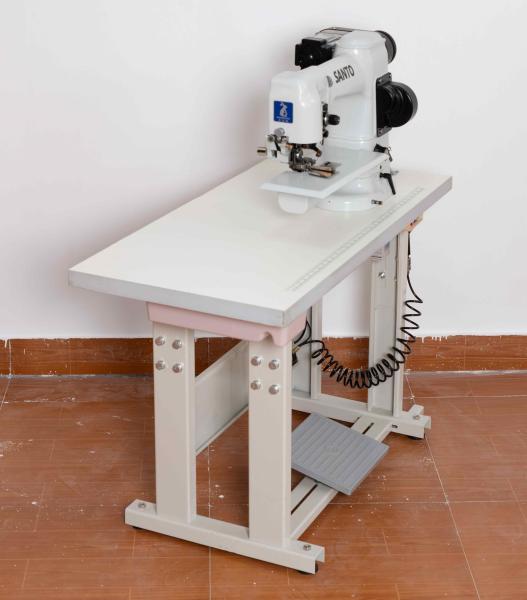 Industrial Double Thread Semi Automatic Sewing Machine With 220V Power