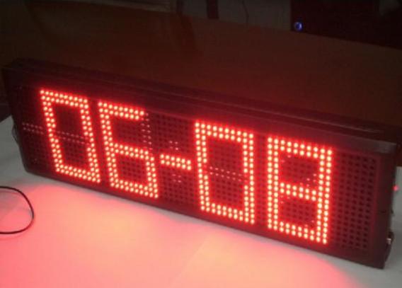 5000cd / ㎡ Brightness led price signs for gas stations , IP 65 16 DIY LED Sign Board