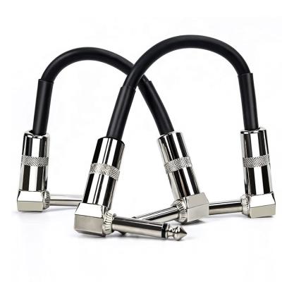 1/4 TS Jack Electric Braid Pedal Guitar Patch Lead Stereo Instrument Cable
