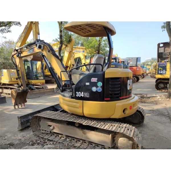 Machines de déplacement de terre utilisées Cat 304 Excavator à Shanghai Japon