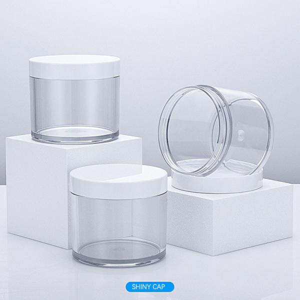 Custom Colors Plastic Hari Clay Jars Neck Size 68mm Providing Customization Labeling Ideal for Hair Clay and Hair Wax