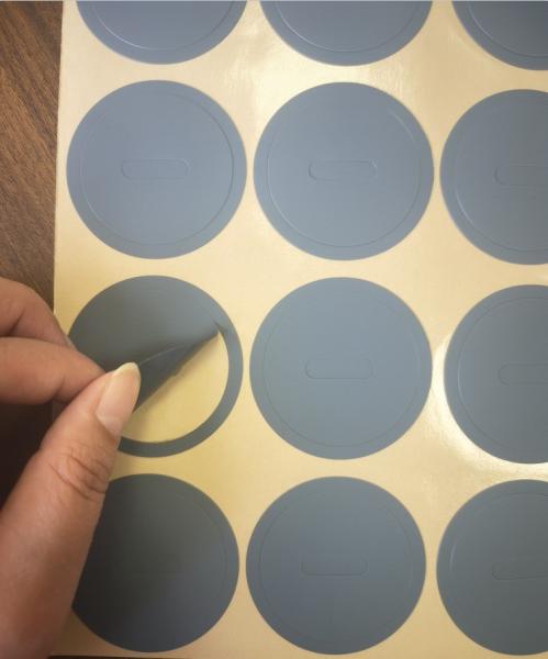 Silk Screen Silicone Mat Wireless Charging Electronic Products Skin Feeling Silicone Panel Printing Logo Silicone Gasket