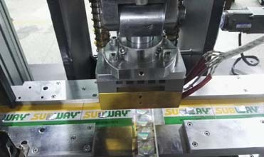 PLC Controlled Card Hot Foil Stamping Machine YHS-1 with 3000 Cards Per Hour and ±0.2mm Position Accuracy
