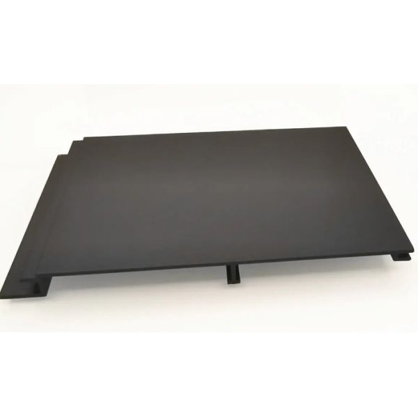 Фабрика поставки тонкая черная порошкообразная облицовка алюминиевого фасада