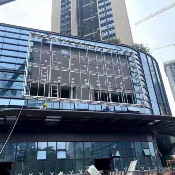 P6 P8 Waterproof Ultra Narrow Full Color LED Display 400W For Outdoor Shopping Mall