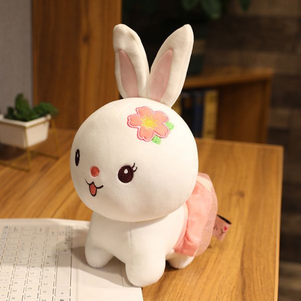 Hand Washable Realistic 30cm Stuffed Rabbit Toy