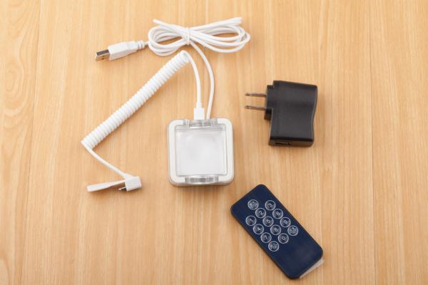 COMER anti-theft cable lock security retail alarm hand phone mounted bracket for ipad tablet