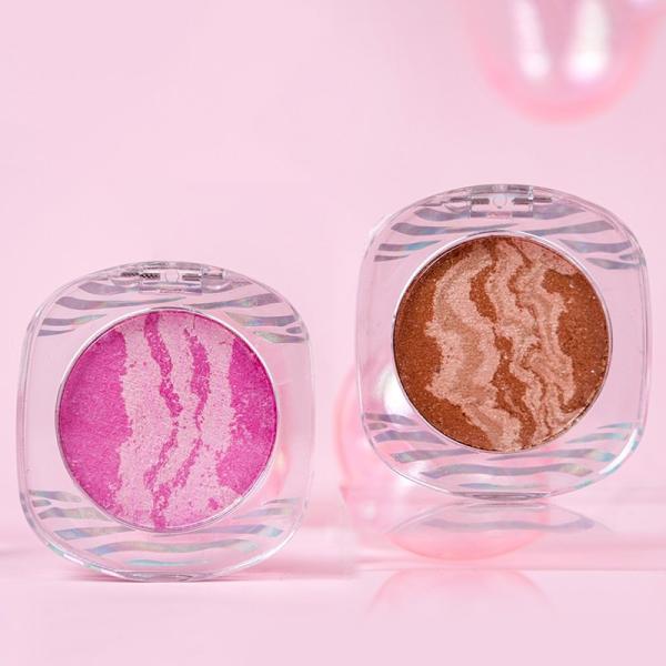 Diamond Glowing Glitter Makeup Highlighter Single Pressed Glitter Eyeshadow Palette