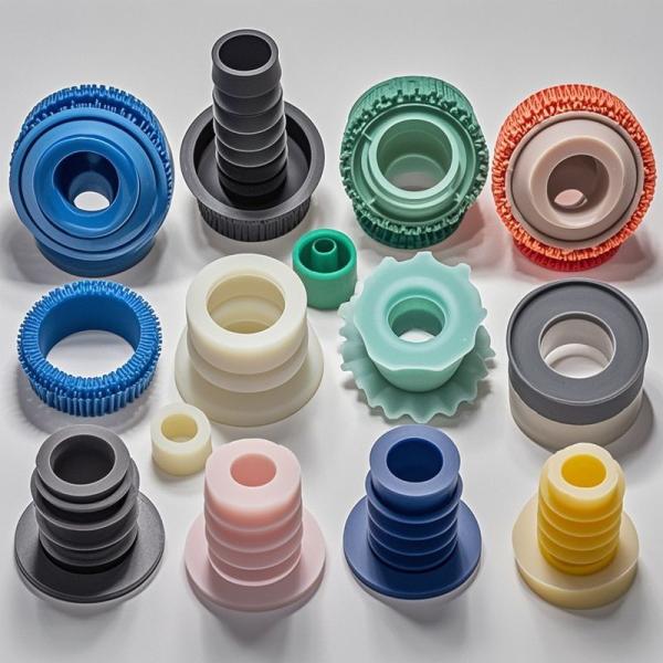 15-95 Shore A Custom High Tensile Rubber Moldings For Electrical Appliances