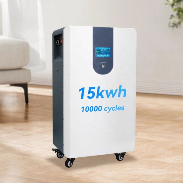 EXLIPORC Solar 15kWh Lithium Ion Battery Pack 51.2V 300Ah Lifepo4 Floor-Mounted System with 48V Voltage for Solar Power