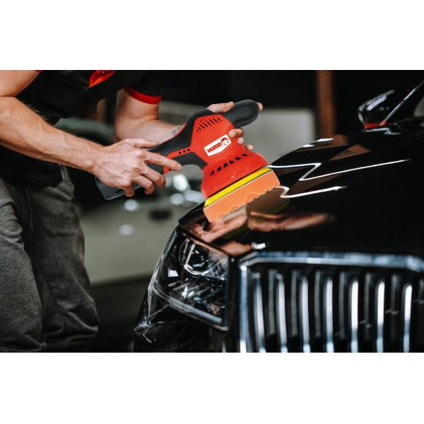 GETSUN 12V Polidora de coches inalámbrica con órbita DA de 8 mm