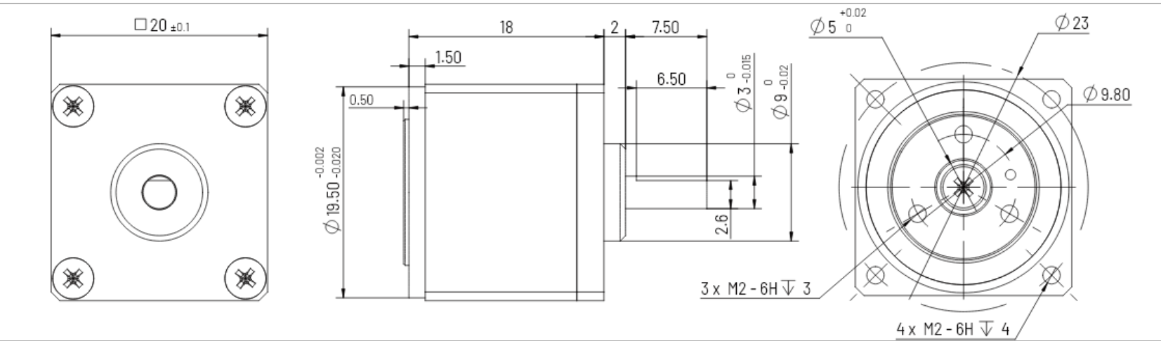 CSF5 Mini Harmonic Reducer