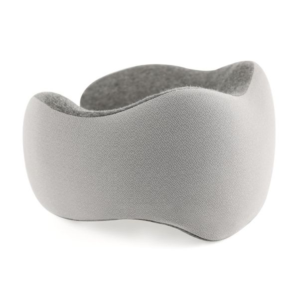 100% Pure Memory Foam Travel Neck Pillow U1 Travel Non - Fluff Fabric Outer Cover