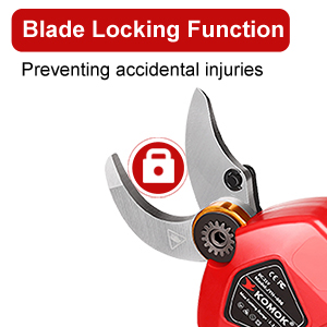 Беспроводный электрический обрезатель резач ветвей деревьев с 2 шт. 2Ач литийными батареями 1,57 дюйма 40 мм диаметром резания