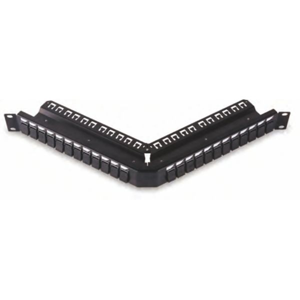 24 Ports Blank Patch Panel 1U Rackmount Shielded for Data Center Rack Accessories