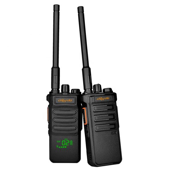 Walkie Talkie Chierda CD101F Plus BT 5.1 con Cargador Tipo-C