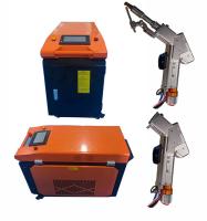 Multipurpose integra cabeça de soldagem a laser portátil para limpeza de corte