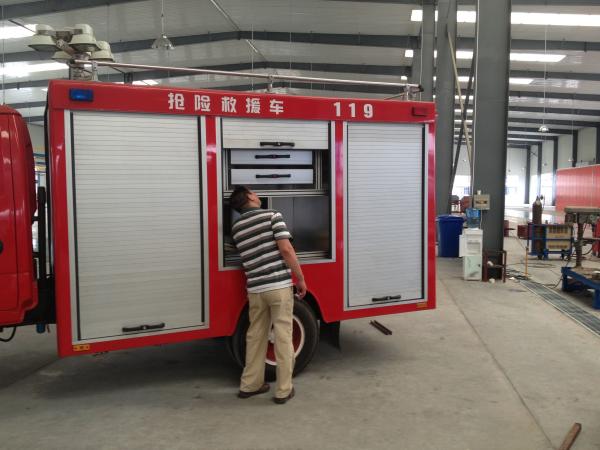 Security Aluminum Roller Shutter Door for Fire Rescue and Emergency Trucks/ Vehicels