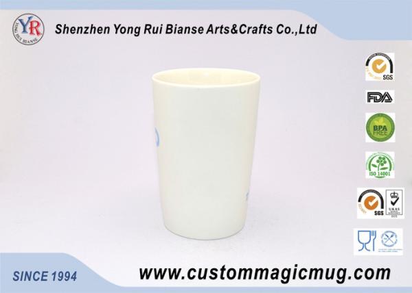 11oz Heat Sensitive Color Changing Mugs , Hotel Promotion Decorative Coffee Mugs