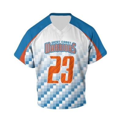Multiscene Reversible Lacrosse Jersey Washable Anti Shrink For Adults