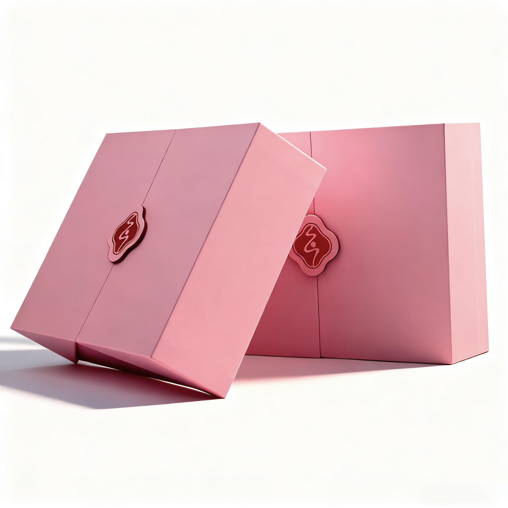 Custom Logo Factory Direct Luxury Two Doors Opened Paper Rigid Cardboard Gift Box with Magnetic Closure