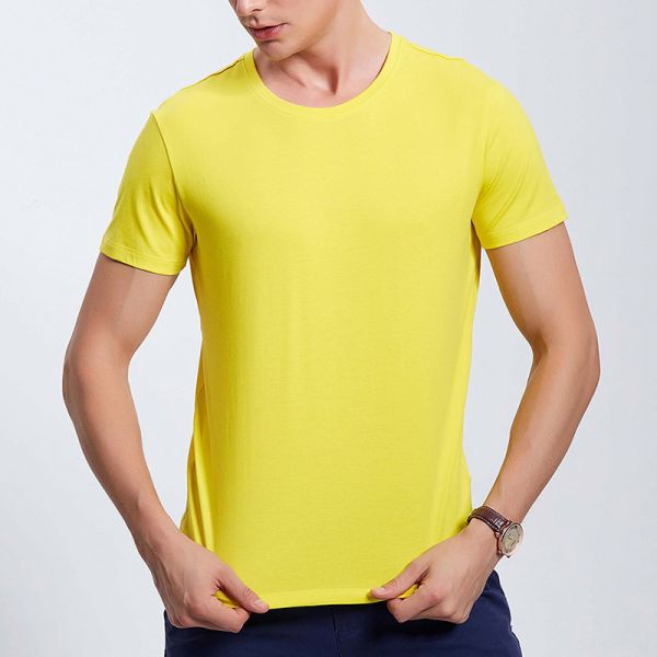 Oem Factory Manufacturer Custom Logo Classic Crewneck Cotton T-Shirt