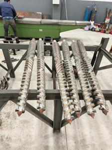 45-300mm Barrel Diameter Conical Tandem Screw System With Nitriding Efficiency