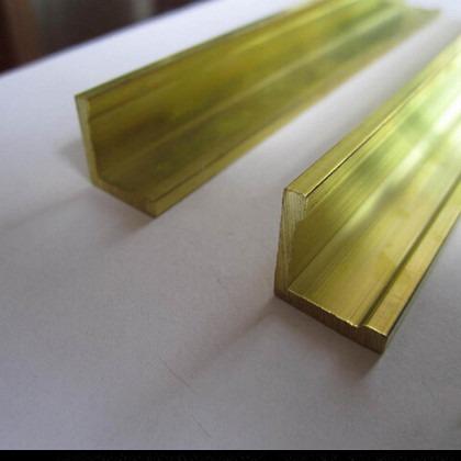 13ft Length Brass Extrusion Profiles , Anti Slip Brass Tile Edge Trim