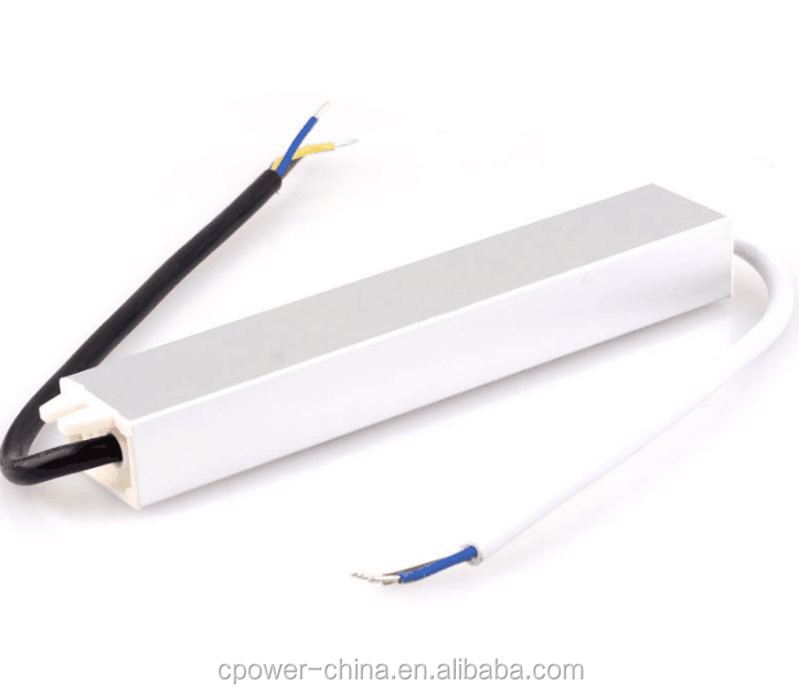 Waterproof LED Driver Output DC 12V Power Supply for Underwater CE Rohs 10W 15W 20W