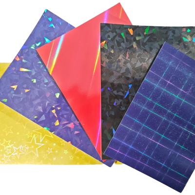 Grid of Square High Quality Bopp Laminating Film Roll Thermal Lamination Film for Gift & Craft Packaging