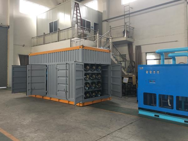 Small Skid - Mounted Oxygen Gas Plant PSA Oxygen Generator 90-95% Purity