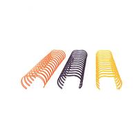Boucles de revêtement en nylon du fil 34 d'obligatoire de boucle d'OEM doubles plaquées