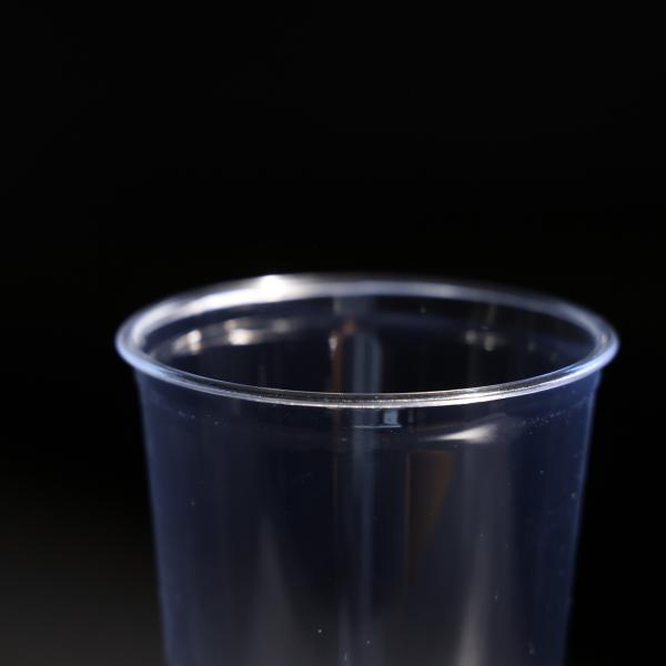 BPA livre copos de plástico descartáveis 16oz bebida PET Copo para bebidas frias