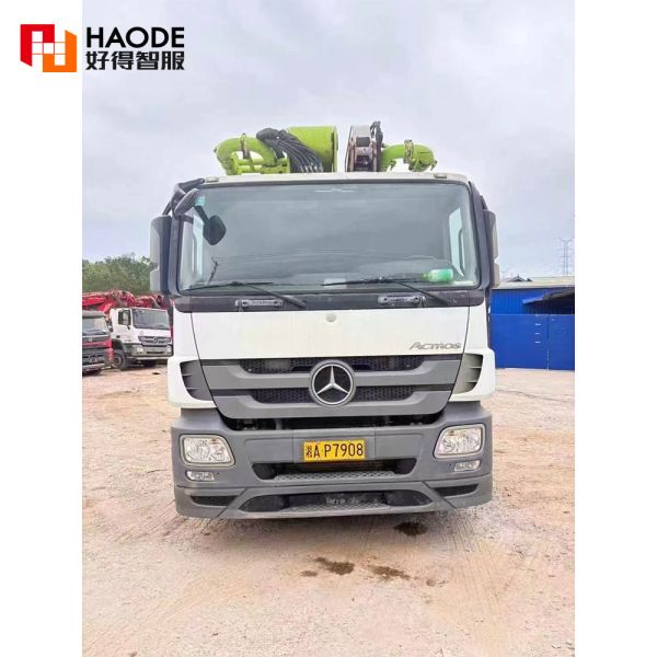 Национальный VI 2020 Ноябрь Zoomlion Shandeka 49m Использованный бетонный смеситель насосный грузовик