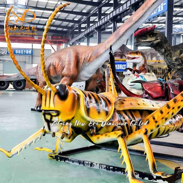 Animated Giant Size Animatronic Insect Model for Theme Park