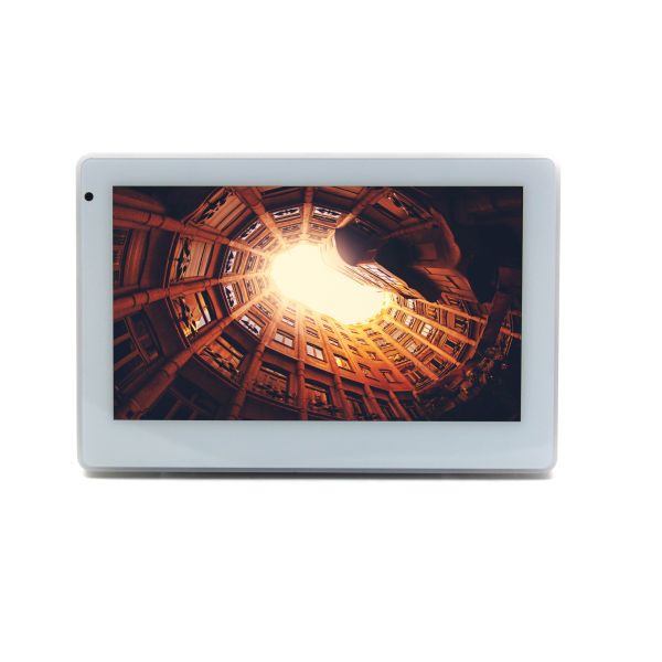 Android 6.0 Touch POE Panel With NFC Reader 3 Color LED Light For Time Attendance