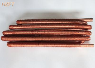 permutador de calor da bobina da aleta da espessura de parede da aleta de 1mm com material C12000/C12200