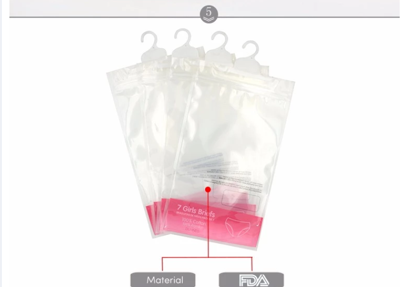 200 Micron Plastic Zipper Packing Bags With Bottom Gusset