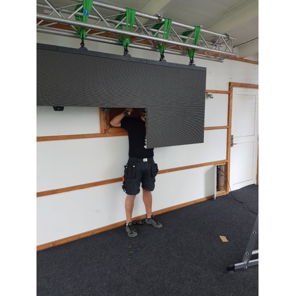 256x256 Dots High Resolution LED Screen Meanwell Power Supply