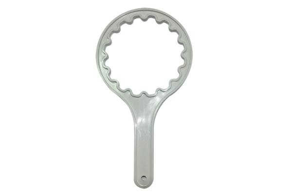 White 400G RO Membrane Housing Food Grade Plastic Durable PP Wrench