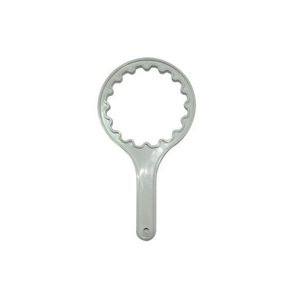 White 400G RO Membrane Housing Food Grade Plastic Durable PP Wrench